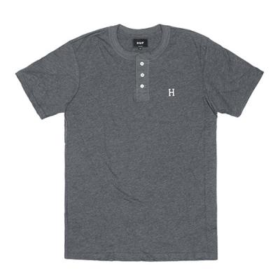 CLASSIC H S/S HENLEY-GRAY