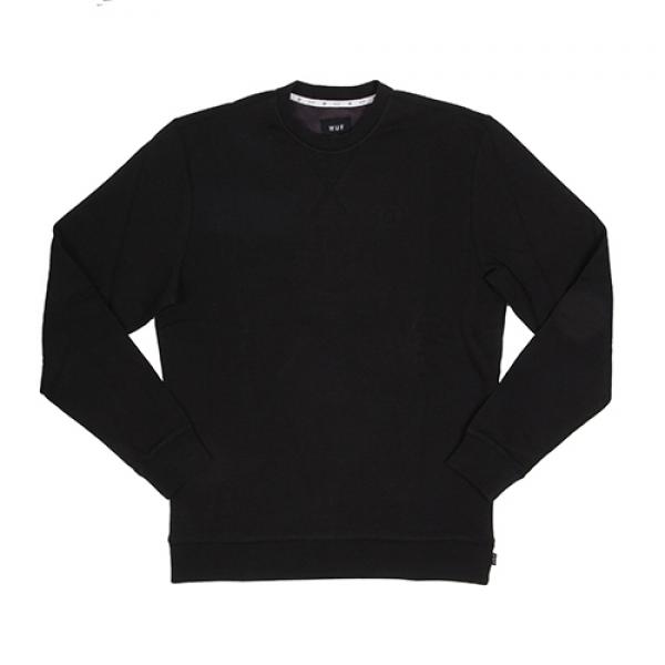 HUF CADET CREW-BLK