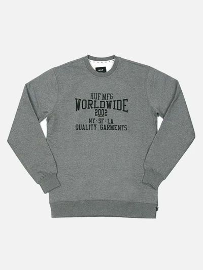 WORLDWIDE 2002 CREWNECK-GRY