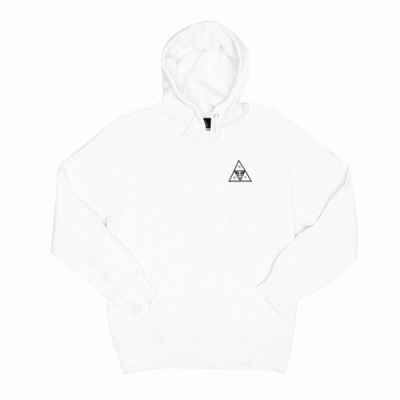 HUF X OBEY TRIP TRIPO HOOD-WHT