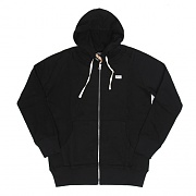 CADET ZIP UP HOOD-BLK