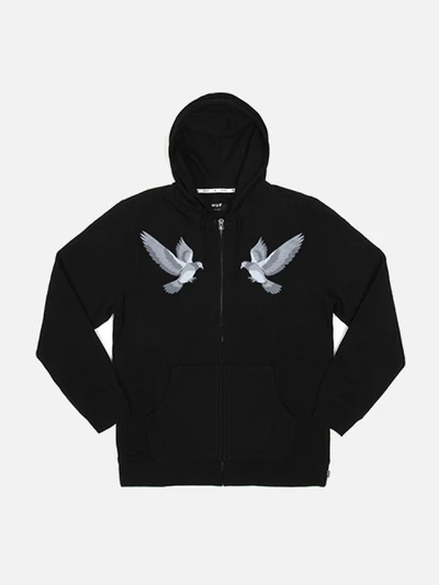 PIGEON GANG ZIP UP_BLK
