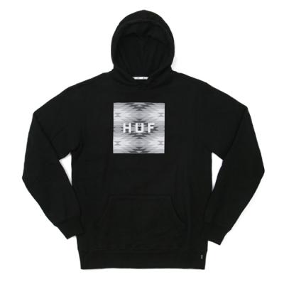 CABAZON BOX LOGO PULLOVER HOOD-BLK