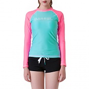 EVE RASHGUARD-MINT/PINK