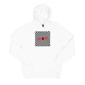 HUF X SPITFIRE BOX LOGO PULLOVER FLEECE-WHT