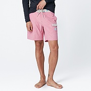 COSTA BOARDSHORT-H.MAGENTA-CACTUS(BEIGE)