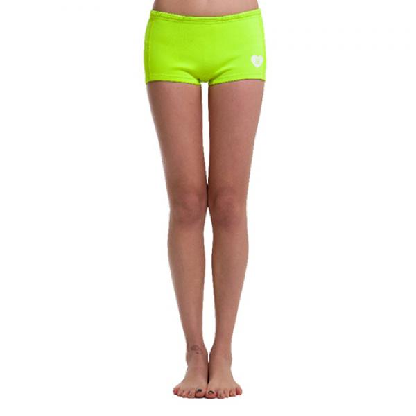 1MM NEOPRENE SHORT PANTS NEON GREEN (SHORT PANTS B)