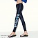 BIG LOGO WATER LEGGINGS-FLAMINGO