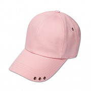 UNISEX BETTER EYELET BASEBALL CAP-PINK