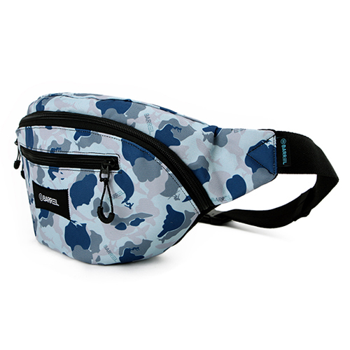 BARREL WAIST BAG 4L-SHARK CAMO