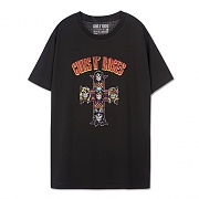 UNISEX ARTIST COLLABORATION T-SHIRT-GUNS N ROSES