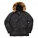 N-3B PARKA-BLACK