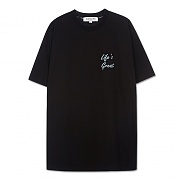 UNISEX SURFER T-SHIRT-BLACK