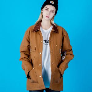 (C001) 덕 초어 코트 BRN