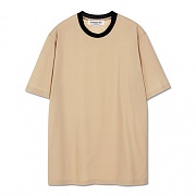 UNISEX TWO-TONE STANDARD T-SHIRT-BEIGE