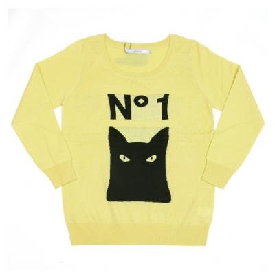 [JOYRICH] PEAK CAT CREW-YEL