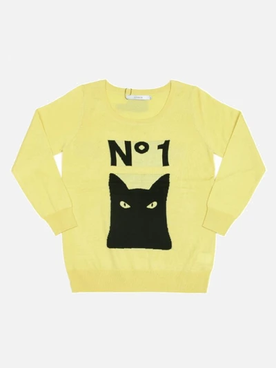 [JOYRICH] PEAK CAT CREW-YEL