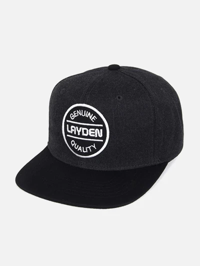 ORIGINAL WAPPEN SNAPBACK-CHARCOAL