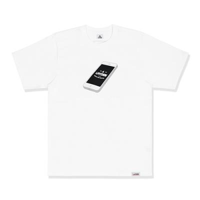 CELLPHONE TEE - WHITE