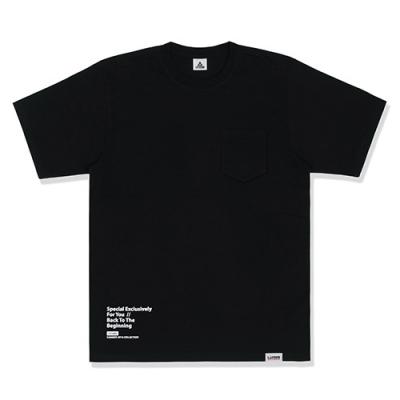 EXC POCKET TEE-BLACK