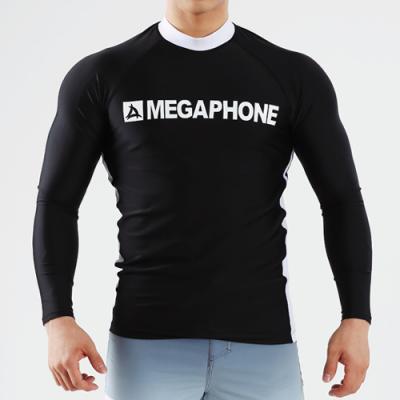 BASIC MEN RASH GUARD-BLACK