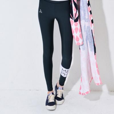 BAND WATER LEGGINGS-BLACK