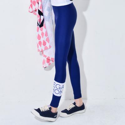 BAND WATER LEGGINGS-NAVY