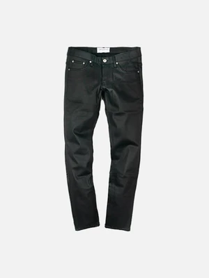 [MODIFIED] M#0095 BLACK COATING JEANS