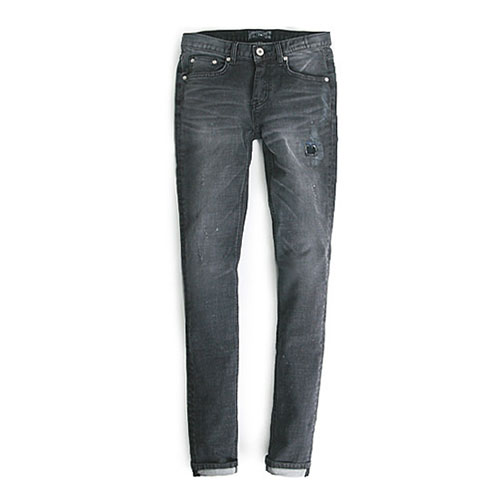 [MODIFIED] M#0226 DIEPPE BLACK WASHING JEANS