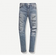[MODIFIED] M#0901 SCRATCH DESTROYED STRETCH JEANS