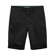 M#0614 COTTON SHORT CHINO PANTS (BLACK)