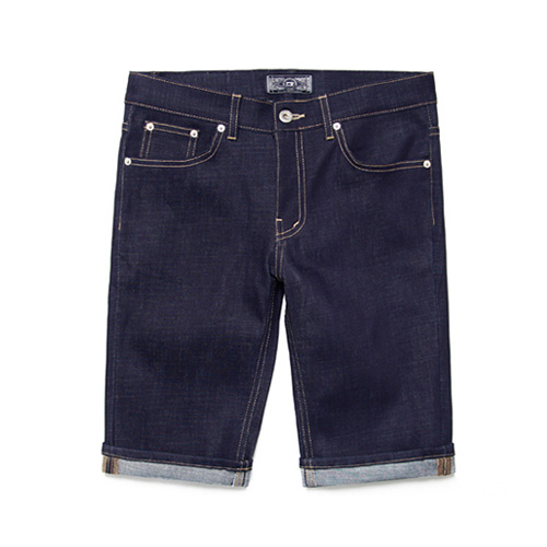 [MODIFIED] M#0334 1/2 LIGHT INDIGO RIGID DENIM