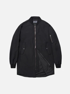[MODIFIED] M#0537 SPRING HALF MA-1 JACKET (BLACK)