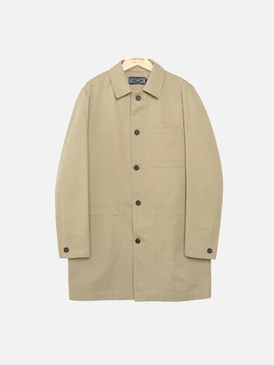 [MODIFIED] M#0541 SHOP COAT (BEIGE)