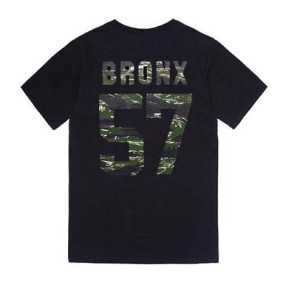 M#0380 TIGER CAMO FOOTBALL T-BLK