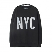 M#0471 NYC SCOTCHLITE SWEAT SHIRT_BLK