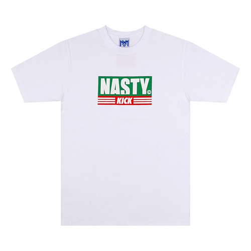 ()[NYPM] NASTY KICK TEE (WHT)