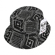 RIVERIA BUCKET HAT - BLACK MULTI