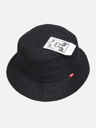 TRENCHES BUCKET HAT - BLACK RAIN CAMO
