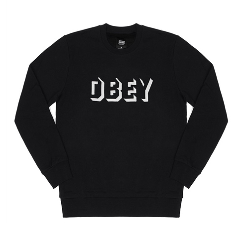 DROPOUT CREW-BLK