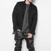 2016 'FADE TO BLACK' DENIM JACKET