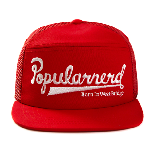 LOGO MESH CAP RED
