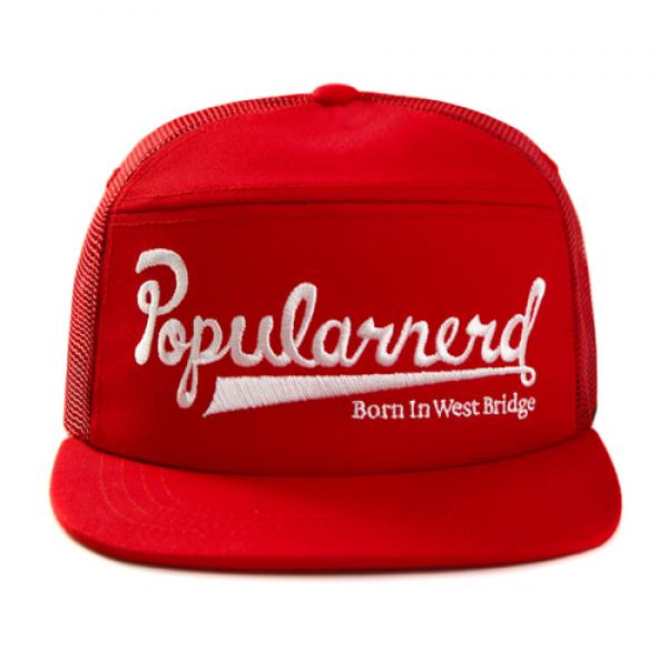 LOGO MESH CAP RED