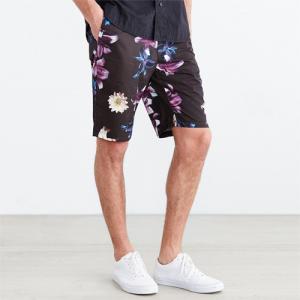 FLOWER SHORT-BLK