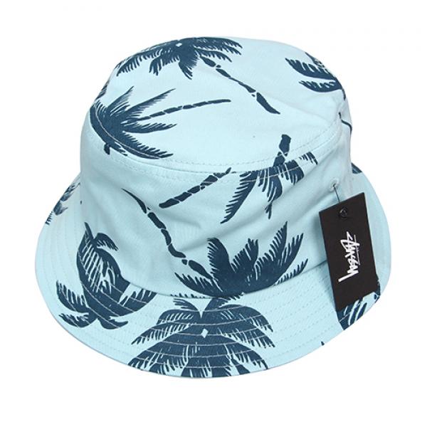 PALMS BUCKET HAT - BLUE