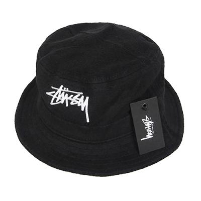 STOCK TERRY BUCKET HAT-BLACK