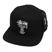 WORLD TOUR CANVAS CAP-BLK