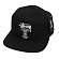 WORLD TOUR CANVAS CAP-BLK