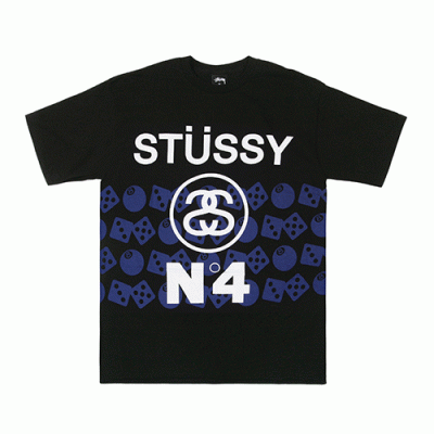 8 BALL DICE TEE-BLK