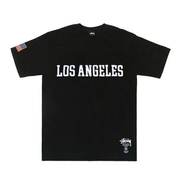 LA IST PKT TEE-BLK